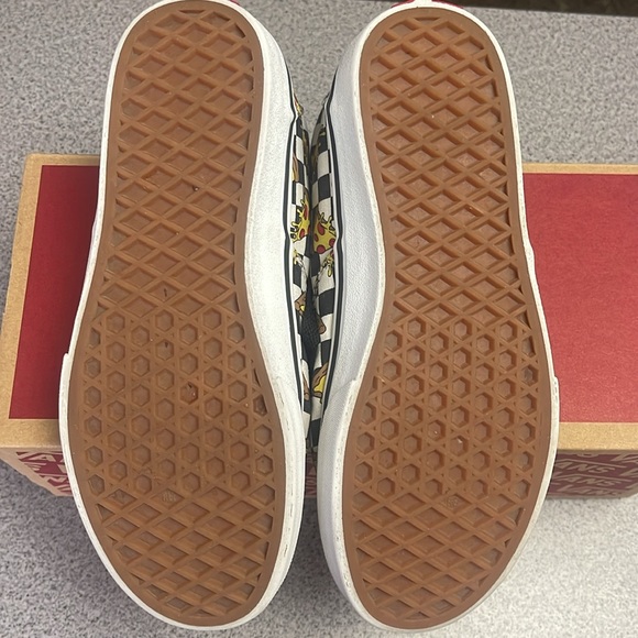 Kids' Vans Doheny Canvas Checkerboard Pizza Skate Shoes (Size 5) - Picture 10 of 13